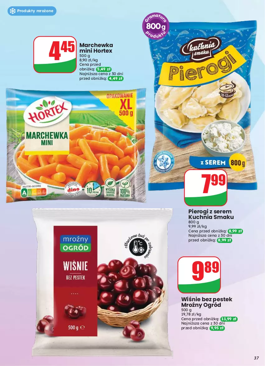 Gazetka promocyjna Dino - Gazetka 33 / 2026 - ważna 12.08 do 18.08.2026 - strona 37 - produkty: Hortex, Kuchnia, Marchewka, Ogród, Pierogi, Produkty mrożone, Ser, Stek