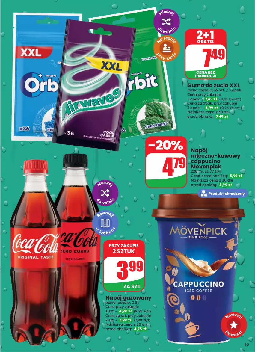 Gazetka promocyjna Dino - Gazetka 33 / 2026 - ważna 12.08 do 18.08.2026 - strona 65 - produkty: Gra, Guma do żucia, Napój, Napój gazowany