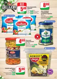 Gazetka promocyjna Dino - Gazetka 33 / 2026 - Gazetka - ważna od 18.08 do 18.08.2026 - strona 21 - produkty: Mozzarella, Piec, Sałatka, Ser, Gra, Dega, Sałat, Galbani, Grill