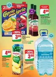 Gazetka promocyjna Dino - Gazetka 33 / 2026 - Gazetka - ważna od 18.08 do 18.08.2026 - strona 4 - produkty: Ananas, LANA, Syrop, Napój niegazowany, Woda, Napój, Herbapol, Nektar, Hortex
