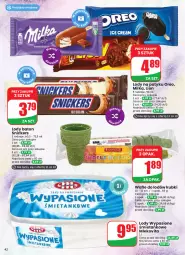 Gazetka promocyjna Dino - Gazetka 33 / 2026 - Gazetka - ważna od 18.08 do 18.08.2026 - strona 42 - produkty: Wafle do lodów, Produkty mrożone, Mlekovita, Snickers, Wafle, Lion, Lody, Baton, Oreo, Milka, Mleko