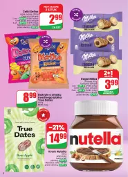 Gazetka promocyjna Dino - Gazetka 33 / 2026 - Gazetka - ważna od 18.08 do 18.08.2026 - strona 8 - produkty: Nutella, Gra, Deliss, Daktyle, Rogal, Milka, Jabłka