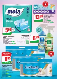 Gazetka promocyjna Dino - Gazetka 33 / 2026 - Gazetka - ważna od 18.08 do 18.08.2026 - strona 82 - produkty: Papier, Tampony, Papier toaletowy, Ręcznik, Rolki, Odświeżacz powietrza, Mola, O.B.