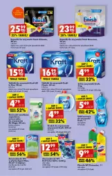 Gazetka promocyjna Biedronka - Od poniedzialku - Gazetka - ważna od 22.07 do 22.07.2023 - strona 45 - produkty: Domestos, Sól, Finish, Zawieszka do wc, Bref, Tablet, Tera, Zmywarki, Tabletki do zmywarki