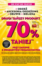 Gazetka promocyjna Biedronka - Od poniedzialku - Gazetka - ważna od 22.07 do 22.07.2023 - strona 50 - produkty: Obuwie, Bielizna, Gatta, Moments