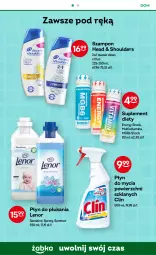 Gazetka promocyjna Żabka - Gazetka - ważna od 28.02 do 28.02.2023 - strona 40 - produkty: Clin, Płyn do płukania, Szampon, Płyn do mycia, Suplement diety, Lenor