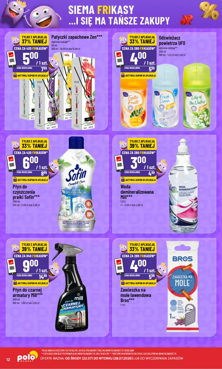 Gazetka promocyjna PoloMarket - Frikasy 22-28.07 - ważna 22.07 do 28.07.2026 - strona 12 - produkty: Gra, Pralki, Sok, Woda