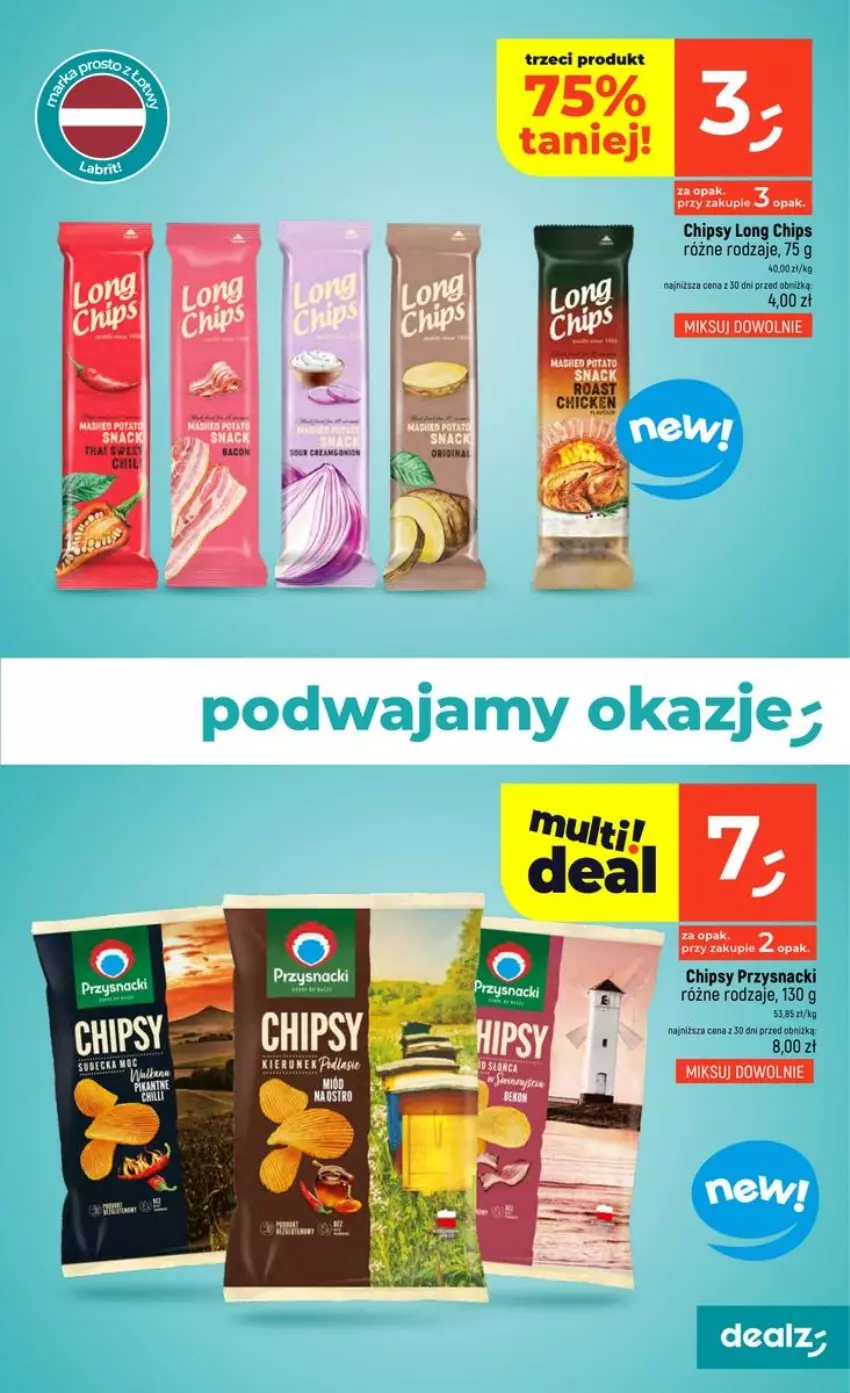 Gazetka promocyjna Dealz - NOWA GAZETKA - ważna 23.07 do 29.07.2026 - strona 13 - produkty: Chipsy, Przysnacki