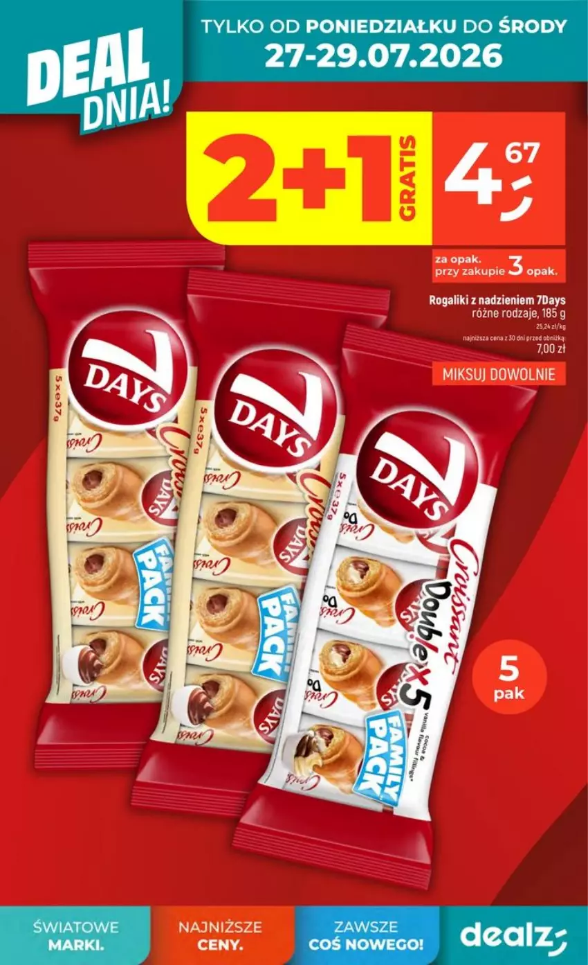Gazetka promocyjna Dealz - NOWA GAZETKA - ważna 23.07 do 29.07.2026 - strona 4 - produkty: Rogal