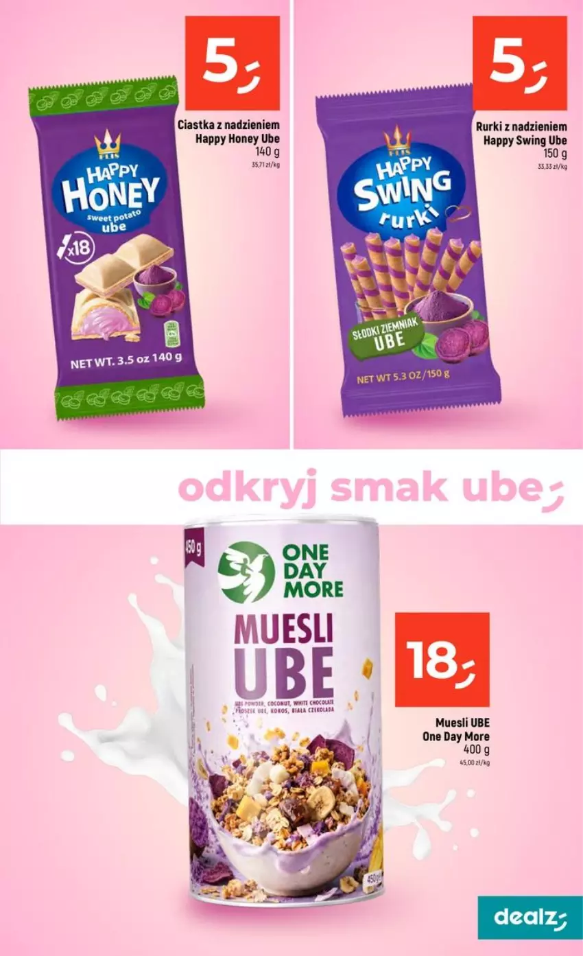 Gazetka promocyjna Dealz - NOWA GAZETKA - ważna 23.07 do 29.07.2026 - strona 9 - produkty: Ciastka, Rurki