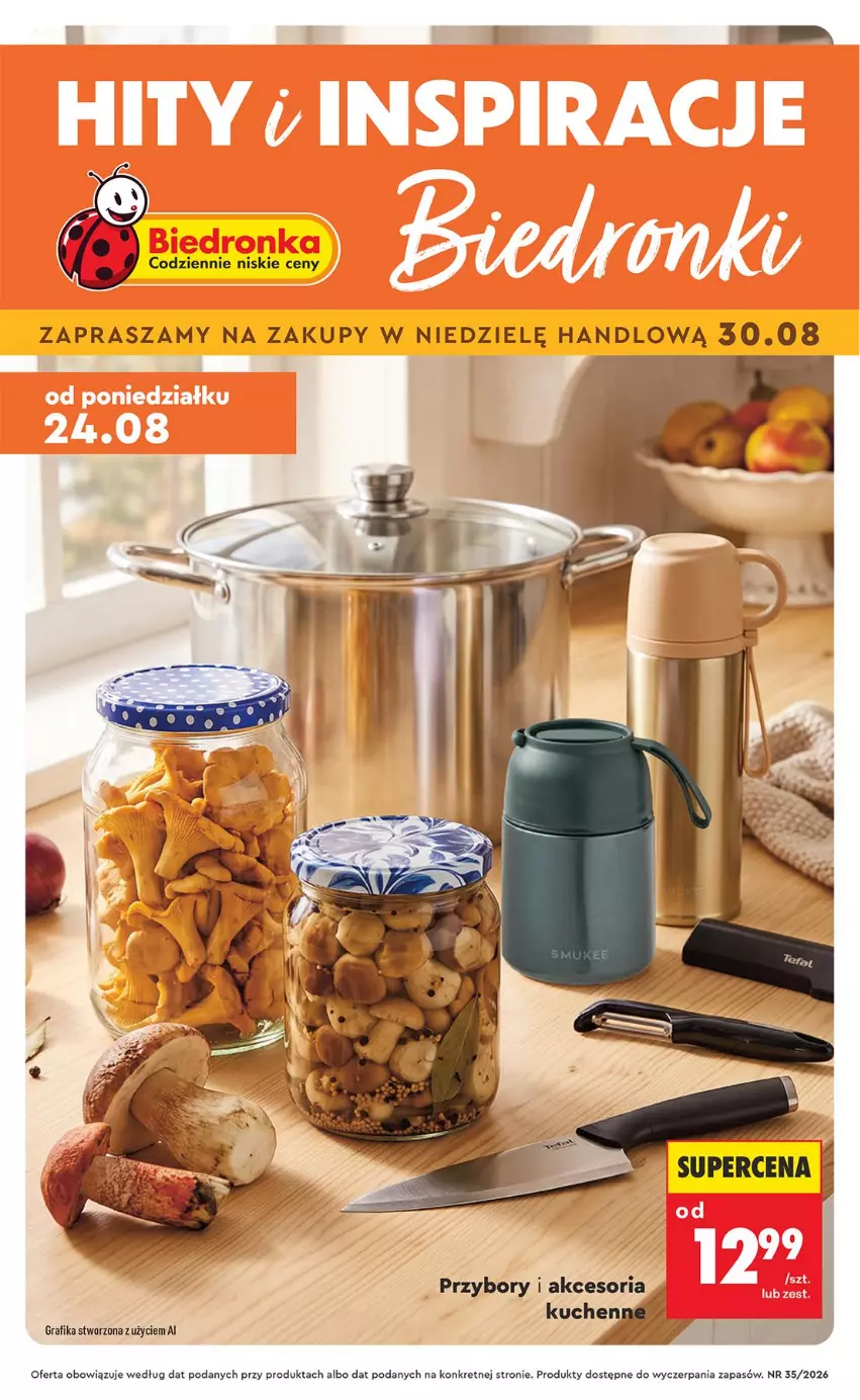 Gazetka promocyjna Biedronka - Okazje Tygodnia - ważna 24.08 do 05.09.2026 - strona 1 - produkty: Gra, Grafika, Kret