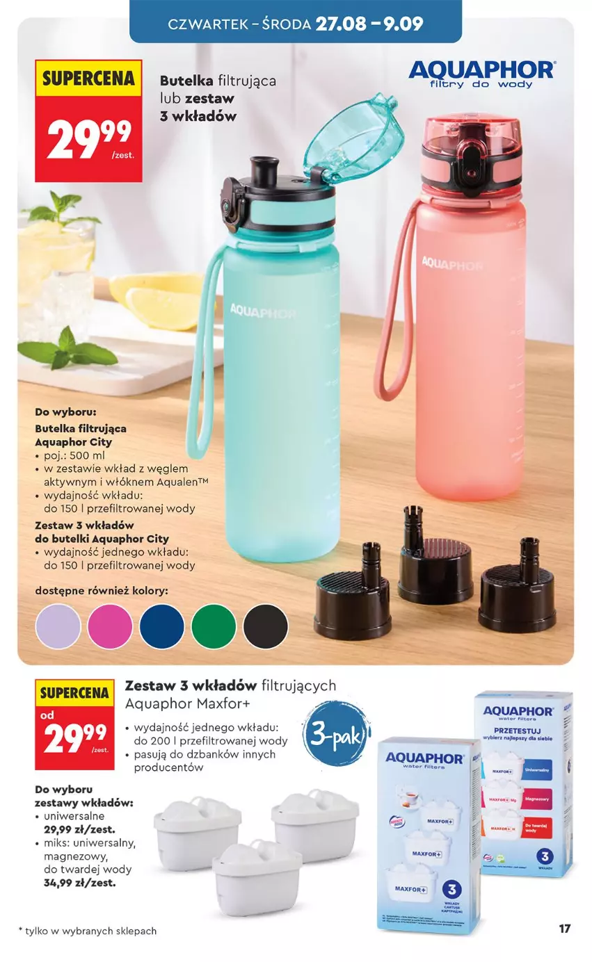 Gazetka promocyjna Biedronka - Okazje Tygodnia - ważna 24.08 do 05.09.2026 - strona 17 - produkty: Aquaphor, Magnez