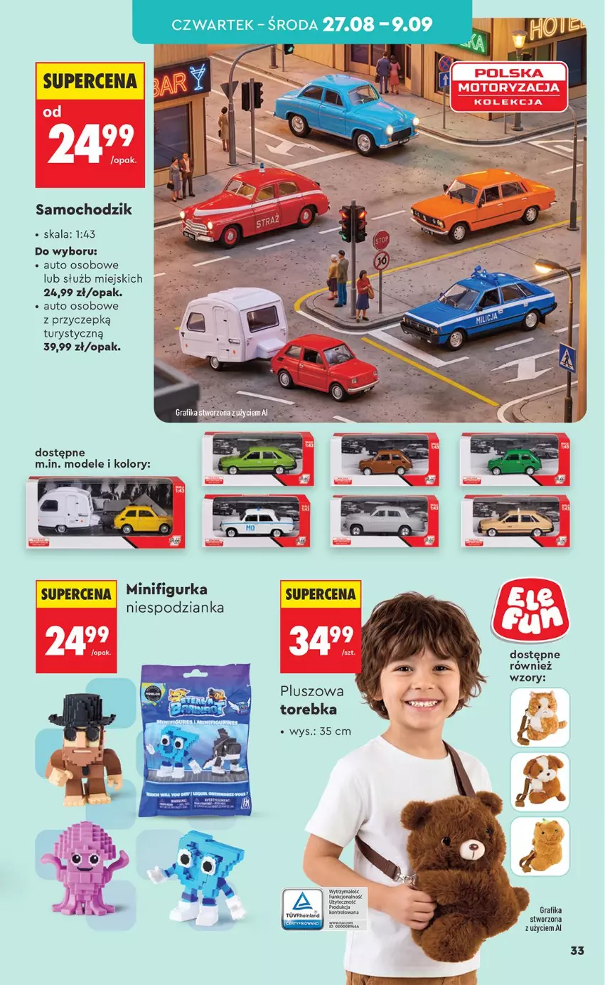 Gazetka promocyjna Biedronka - Okazje Tygodnia - ważna 24.08 do 05.09.2026 - strona 33 - produkty: Chodzik, Gra, Grafika, Torebka