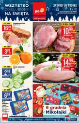 Gazetka promocyjna PoloMarket - Gazetka pomocyjna - Gazetka - ważna od 07.12 do 07.12.2021 - strona 1 - produkty: Polędwica, Sos, Jaja, Ogórek, Mlekovita, Pomarańcze, Masło, Mleko