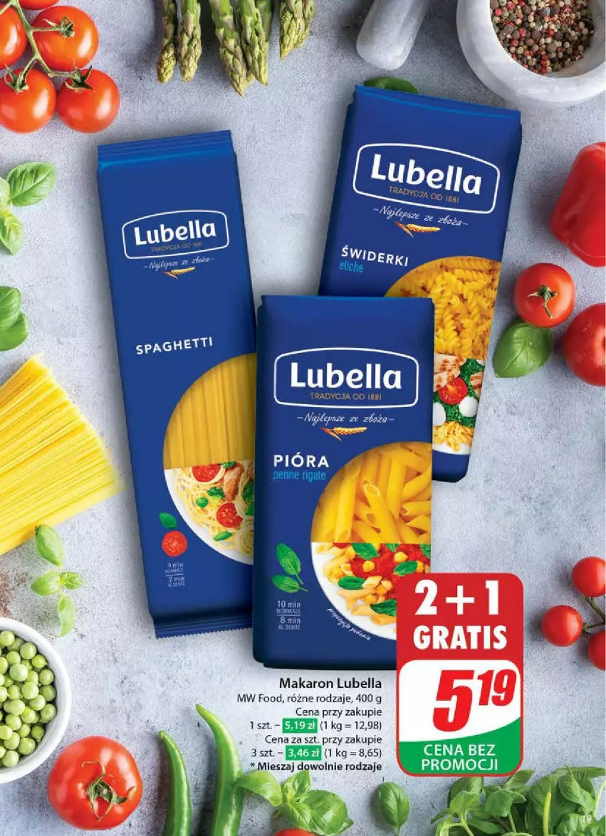 Gazetka promocyjna Dino - ważna 14.05 do 20.05.2025 - strona 11 - produkty: Bell, Bella, Lubella, Makaron