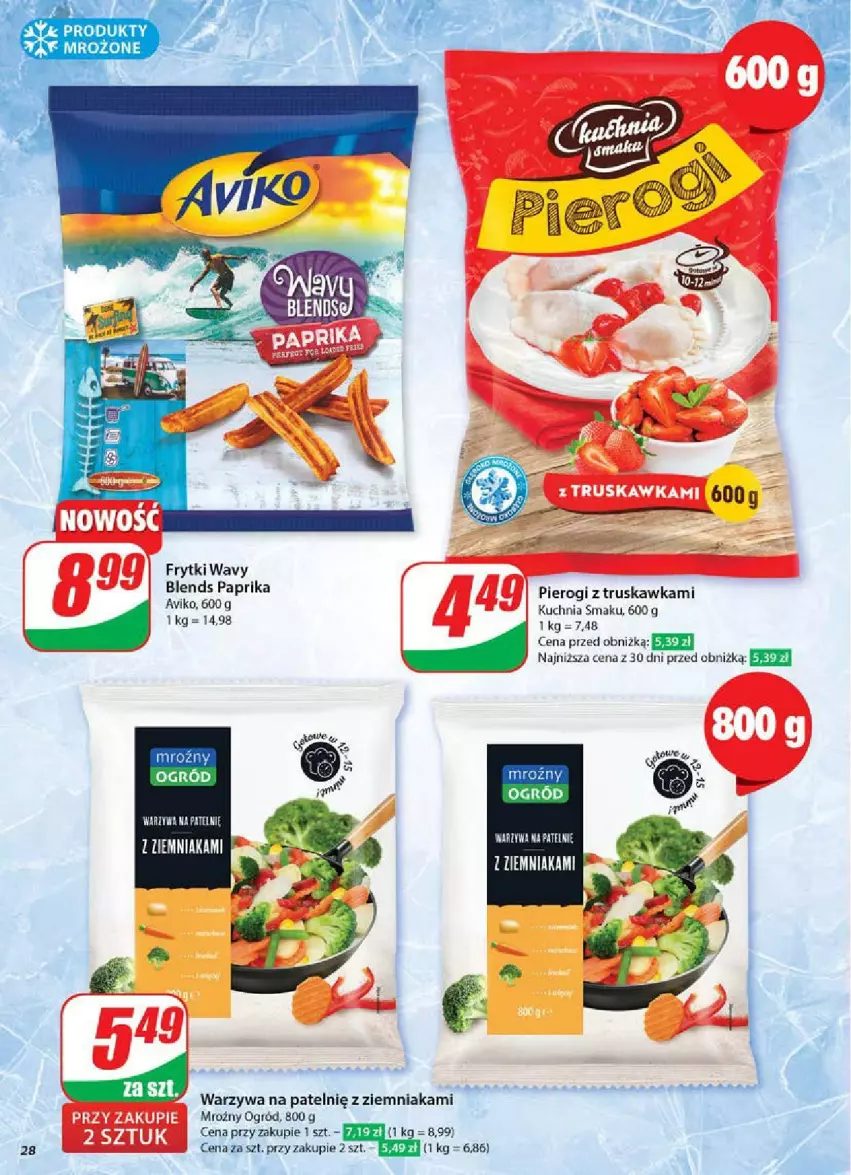 Gazetka promocyjna Dino - ważna 14.05 do 20.05.2025 - strona 21 - produkty: Frytki, Kuchnia, Ogród, Pierogi, Warzywa