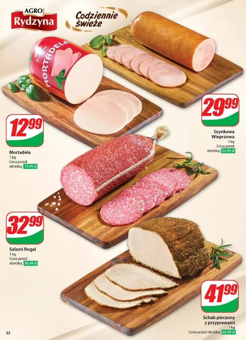 Gazetka promocyjna Dino - ważna 14.05 do 20.05.2025 - strona 26 - produkty: Piec, Rogal, Salami, Schab pieczony