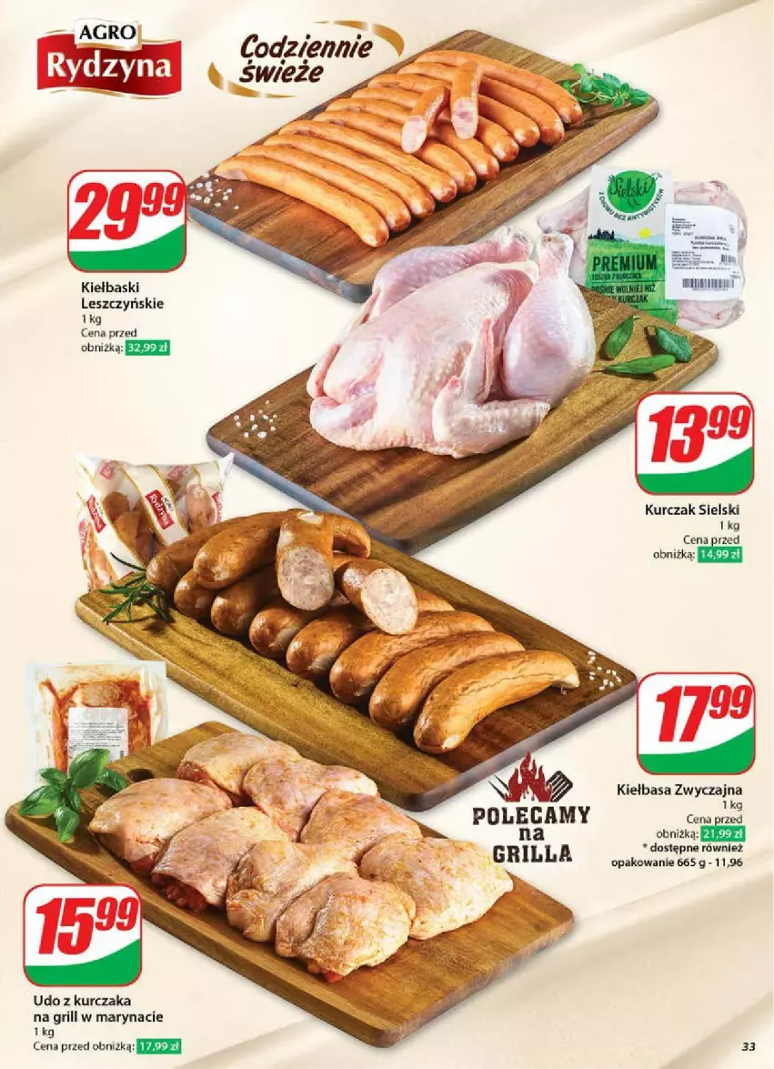 Gazetka promocyjna Dino - ważna 14.05 do 20.05.2025 - strona 27 - produkty: Grill, Kiełbasa, Kurczak, Udo z kurczaka