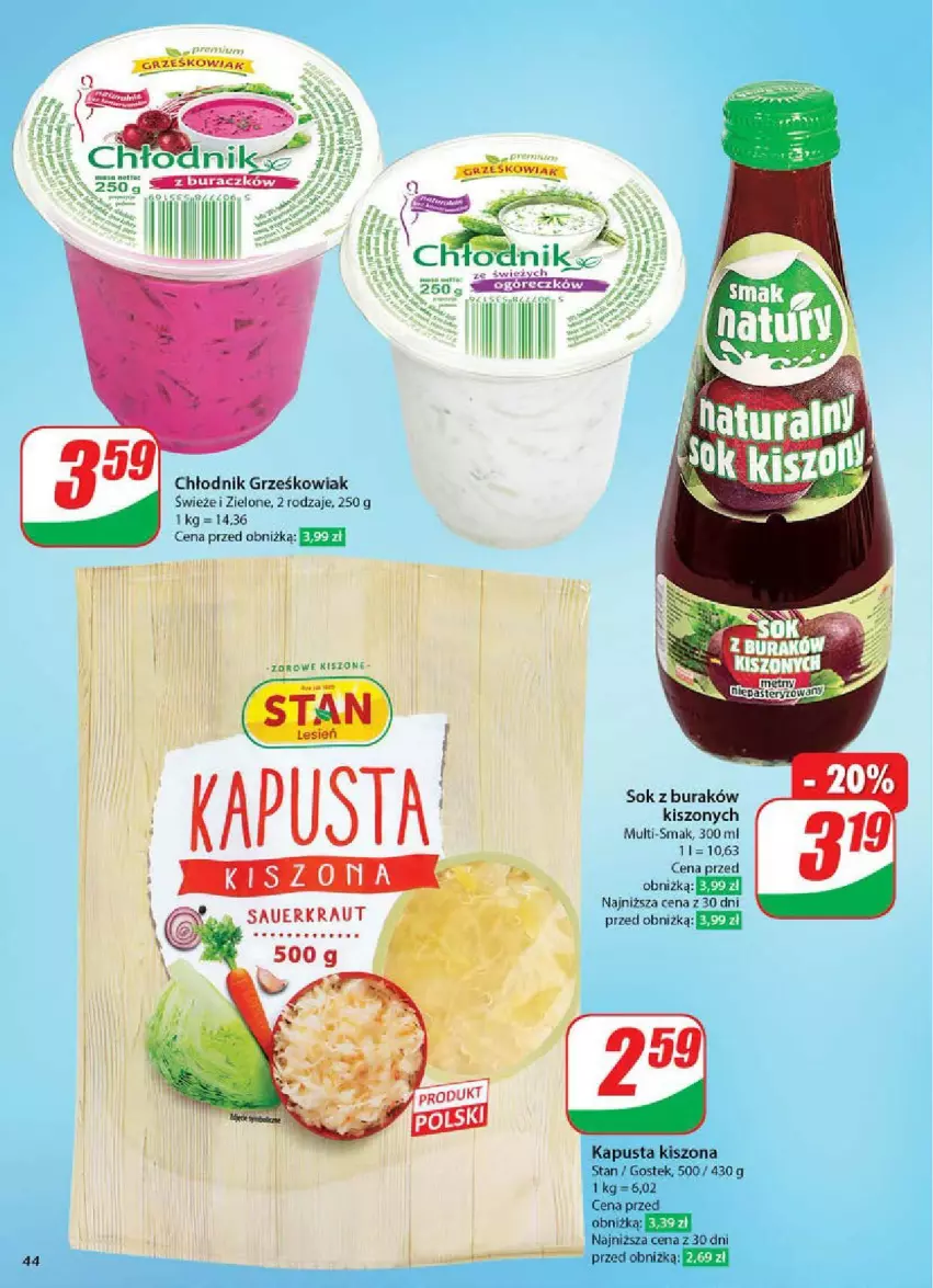 Gazetka promocyjna Dino - ważna 14.05 do 20.05.2025 - strona 39 - produkty: Fa, Sok, Stek