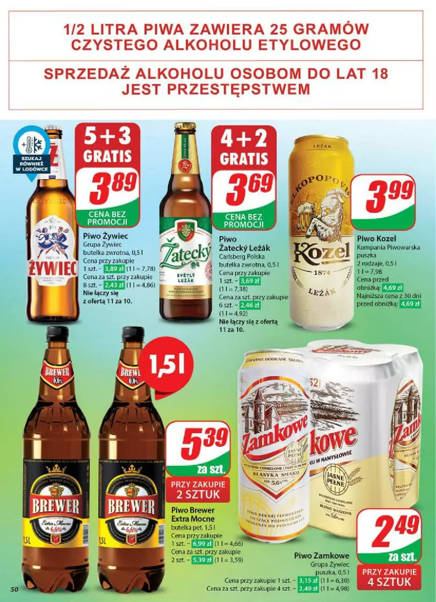 Gazetka promocyjna Dino - ważna 14.05 do 20.05.2025 - strona 46 - produkty: Carlsberg, Gra, Kozel, Piwa, Piwo