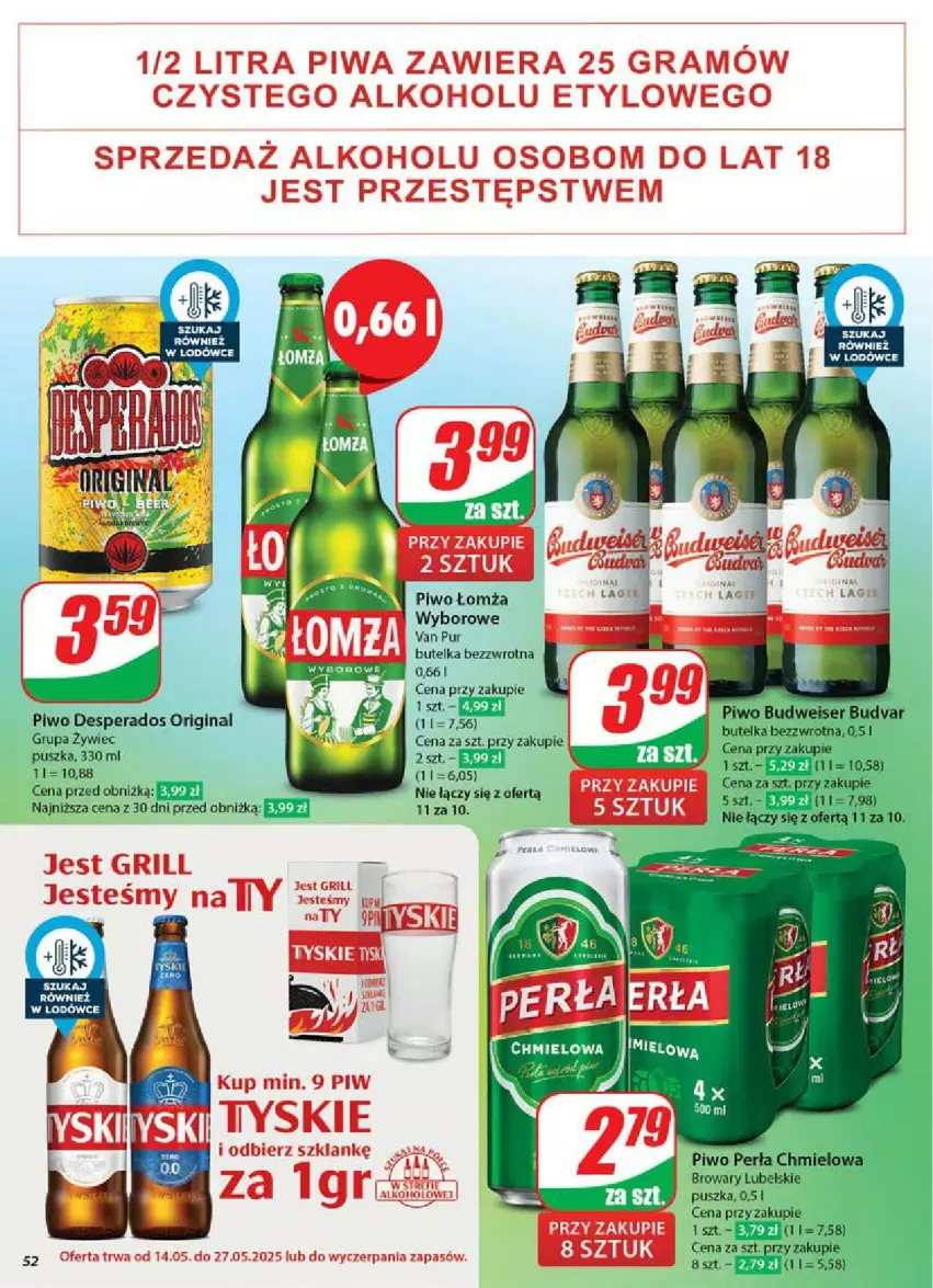 Gazetka promocyjna Dino - ważna 14.05 do 20.05.2025 - strona 48 - produkty: Piwo, Pur