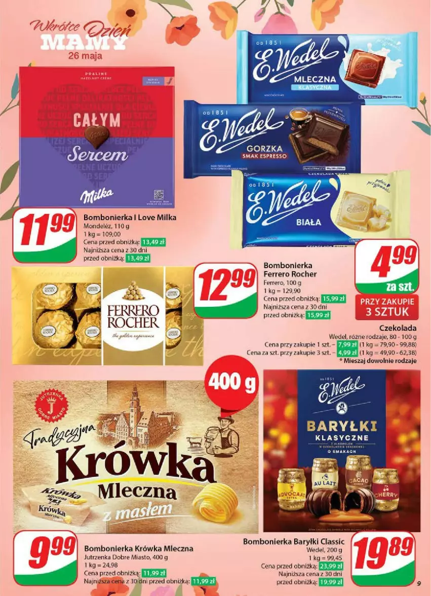 Gazetka promocyjna Dino - ważna 14.05 do 20.05.2025 - strona 71 - produkty: Baryłki, Czekolada, Fa, Ferrero, Ferrero Rocher, Jutrzenka, Milka