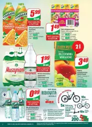 Gazetka promocyjna Dino - Gazetka - ważna od 20.05 do 20.05.2025 - strona 12 - produkty: Sok pomarańczowy, Sok, Mus, Gra, Rower, Muszynianka, Tymbark, Woda mineralna, Woda, Wino, Napój, Hortex, Fa