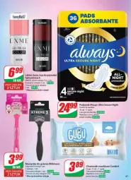 Gazetka promocyjna Dino - Gazetka - ważna od 20.05 do 20.05.2025 - strona 64 - produkty: Top, Szynka, Chusteczki, Always, Podpaski, Maszynka, Maszynka do golenia, Always Ultra, Lakier