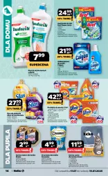 Gazetka promocyjna Netto - Od Czwartku - Gazetka - ważna od 19.07 do 19.07.2025 - strona 14 - produkty: Ludwik, Odkamieniacz, Pralki, Sos, Do mycia naczyń, Zawieszka do wc, Bref, Karma mokra dla kotów, Płyn do mycia naczyń, Sheba, Vizir, Silan, Płyn do płukania, Calgon, Płyn do mycia, LG