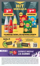 Gazetka promocyjna Netto - Od Czwartku - Gazetka - ważna od 19.07 do 19.07.2025 - strona 18 - produkty: Kujawski, Top, Sok, Gry, Papryka, Chipsy, Karp, O nas, Oranżada, Hellena, Podlaski, Stock, Wino, Lay’s, Fa