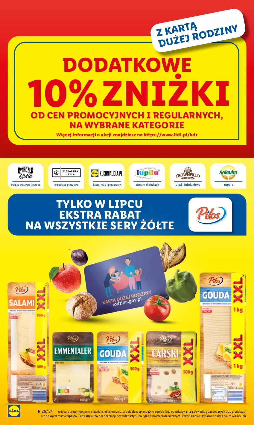 Gazetka promocyjna Lidl - GAZETKA - ważna 18.07 do 20.07.2024 - strona 26 - produkty: Danio, Napoje, Owoce, Piec, Pieczywo, Przyprawy, Ryż, Ser, Warzywa, Warzywa i owoce