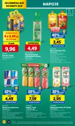 Gazetka promocyjna Lidl - GAZETKA - Gazetka - ważna od 20.07 do 20.07.2024 - strona 30 - produkty: Mus, Gin, Napój energetyczny, Red Bull, Morela, Ice tea, Kawa, Napoje, Napój gazowany, Tymbark, Limonka, Arbuz, Mango, Napój, Mięta, Nestea, Fa