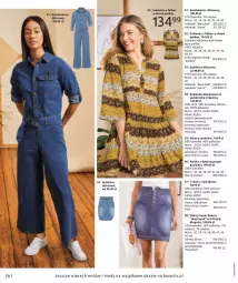 Gazetka promocyjna Bonprix - MODA DŻINSOWA, KTÓRĄ POKOCHASZ! - Gazetka - ważna od 08.08 do 08.08.2021 - strona 28 - produkty: Spódnica, Kurtka, T-shirt, Dżinsy, Wełna, Kombinezon, Sukienka, Bluza, Fa