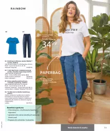 Gazetka promocyjna Bonprix - MODA DŻINSOWA, KTÓRĄ POKOCHASZ! - Gazetka - ważna od 08.08 do 08.08.2021 - strona 5 - produkty: Torebka, Telefon, T-shirt, Dżinsy, Wełna, Kombinezon, Moda