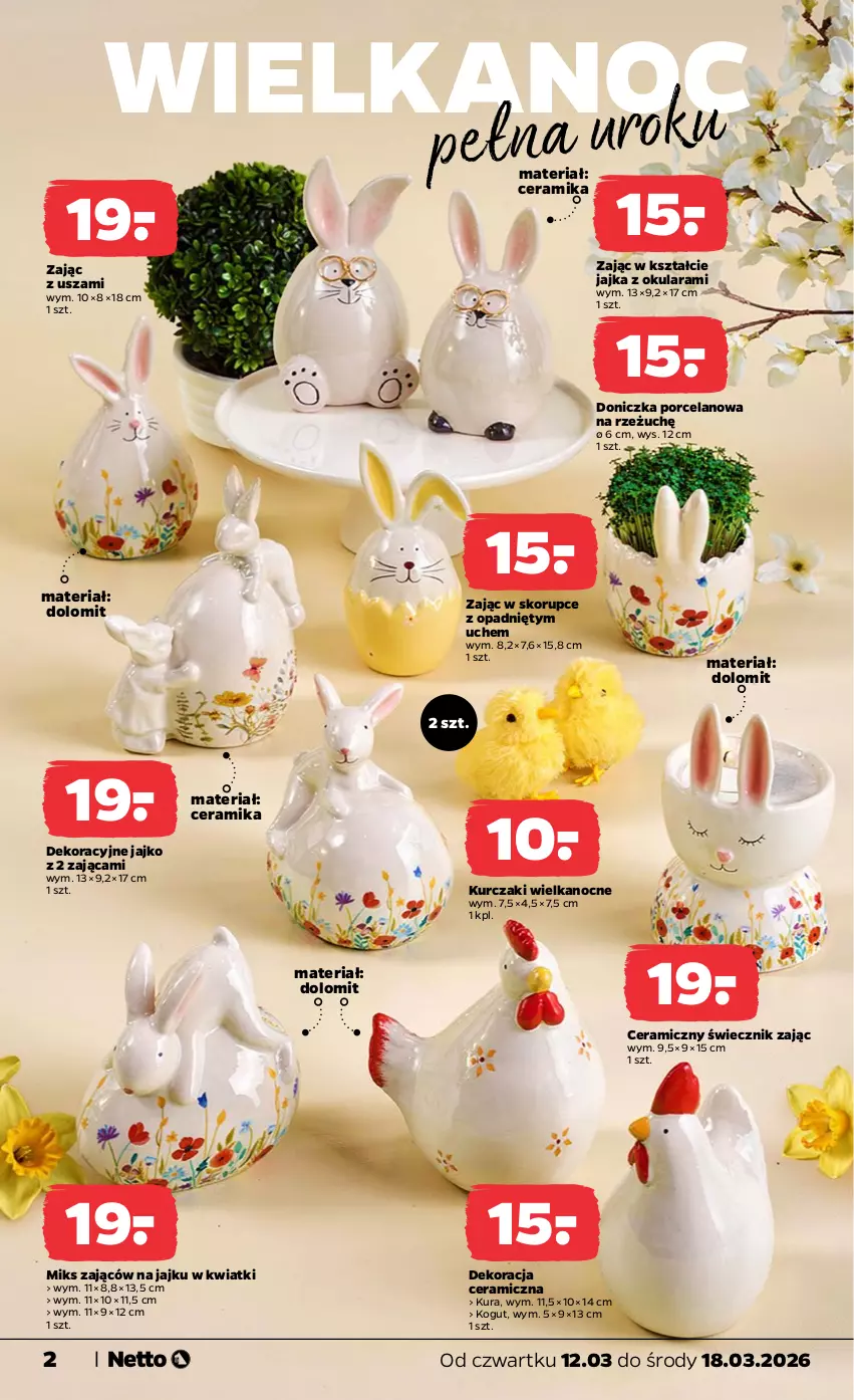 Gazetka promocyjna Netto - Od Czwartku - ważna 12.03 do 18.03.2026 - strona 2 - produkty: Kogut, Kurczak, Por