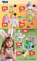 Gazetka promocyjna Netto - Od Czwartku - Gazetka - ważna od 18.03 do 18.03.2026 - strona 4 - produkty: Opaska, Kosz, Królik, Tera, Zabawka, Wełna