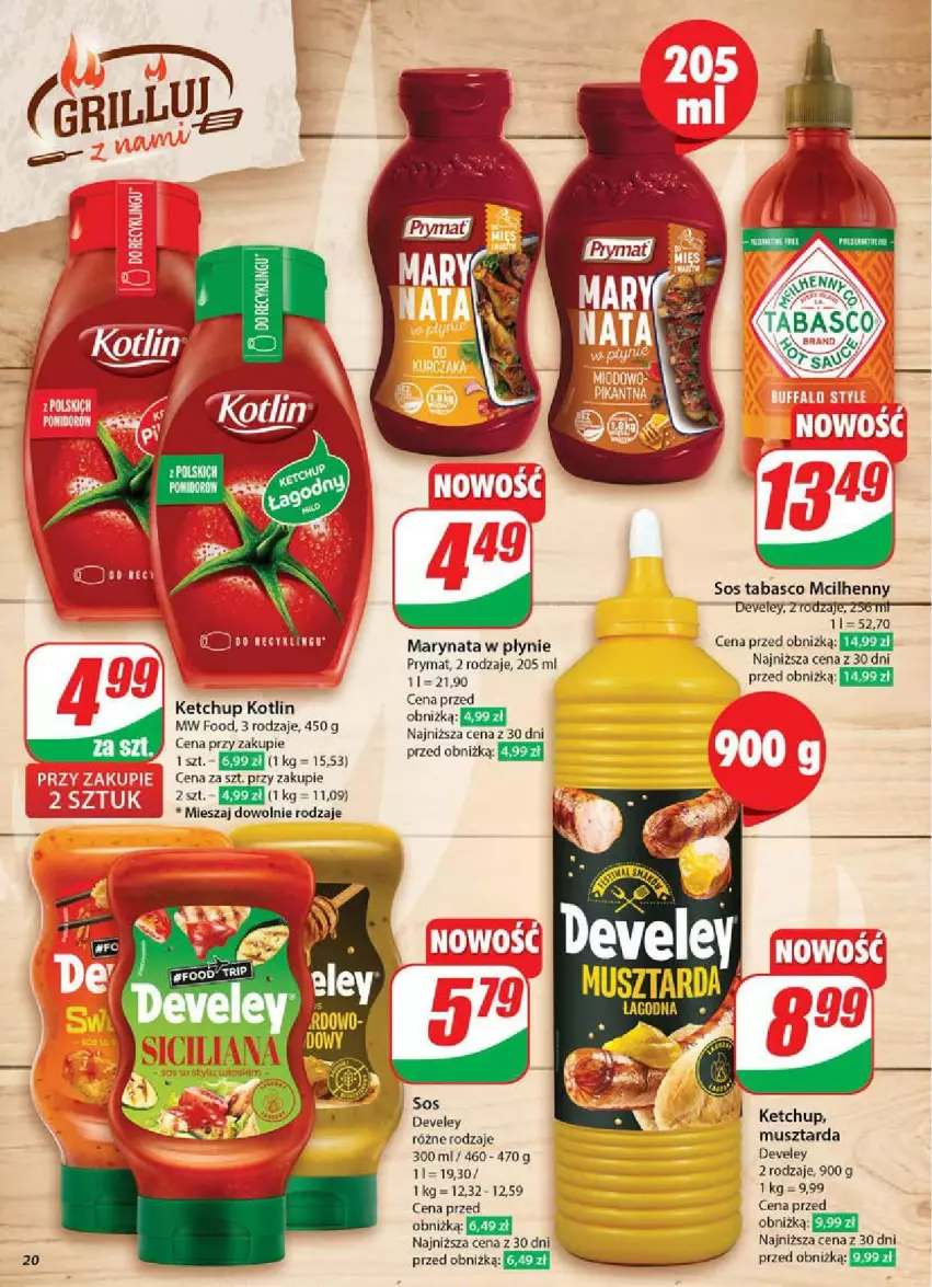 Gazetka promocyjna Dino - ważna 07.05 do 13.05.2025 - strona 13 - produkty: Ketchup, Kotlin, Mus, Musztarda, Prymat, Sos