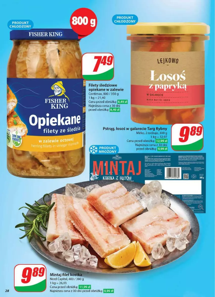 Gazetka promocyjna Dino - ważna 07.05 do 13.05.2025 - strona 21 - produkty: Gala, Mintaj, Pstrąg