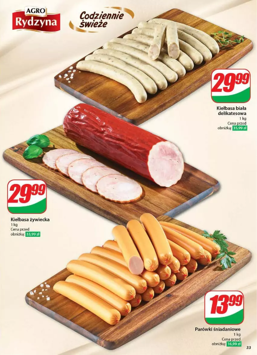 Gazetka promocyjna Dino - ważna 07.05 do 13.05.2025 - strona 27 - produkty: Danio, Kiełbasa, Kiełbasa biała, Parówki