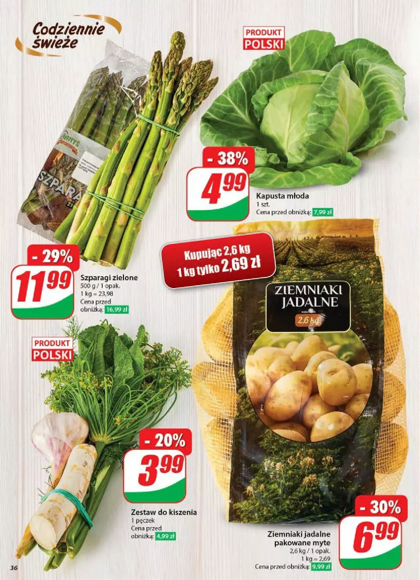 Gazetka promocyjna Dino - ważna 07.05 do 13.05.2025 - strona 30 - produkty: Fa, Ziemniaki