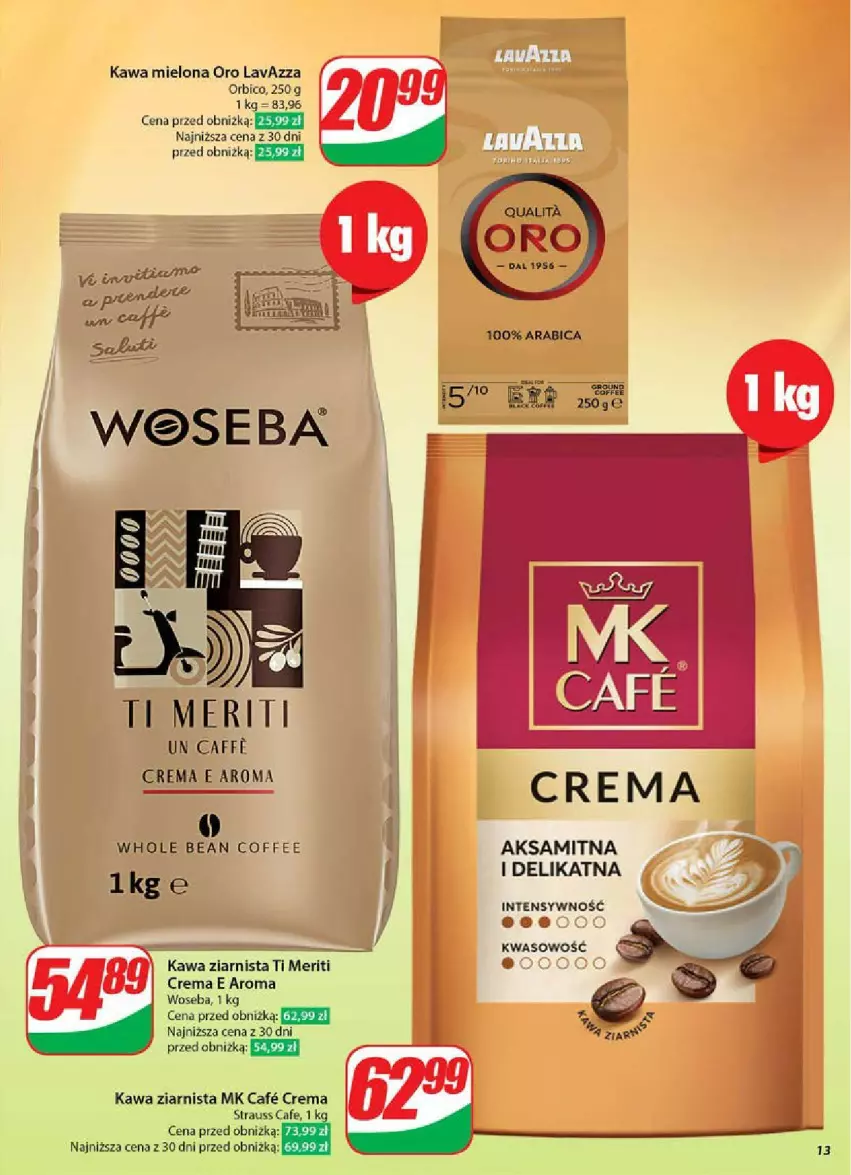 Gazetka promocyjna Dino - ważna 07.05 do 13.05.2025 - strona 5 - produkty: Aksam, BIC, Kawa, Kawa mielona, Kawa ziarnista, Lavazza, Woseba