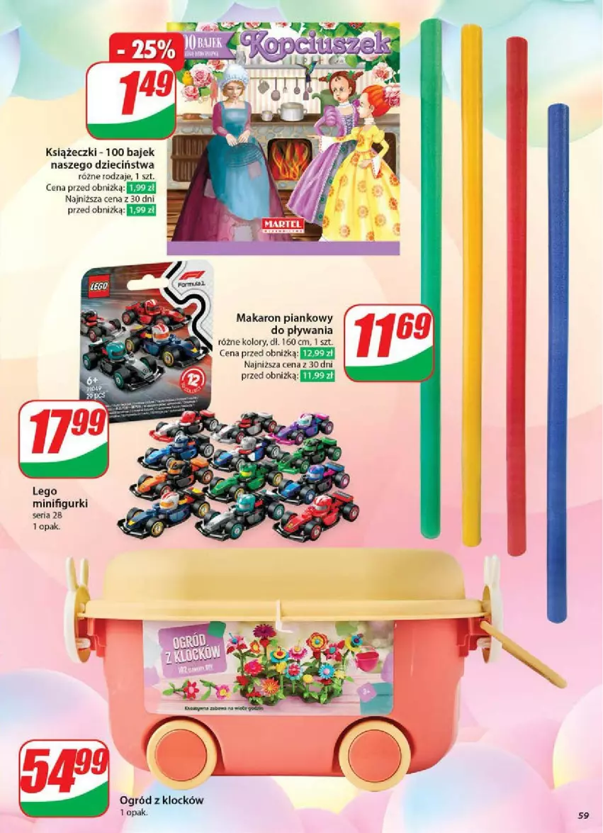 Gazetka promocyjna Dino - ważna 07.05 do 13.05.2025 - strona 55 - produkty: Dzieci, LEGO, Makaron, Ogród, Ser