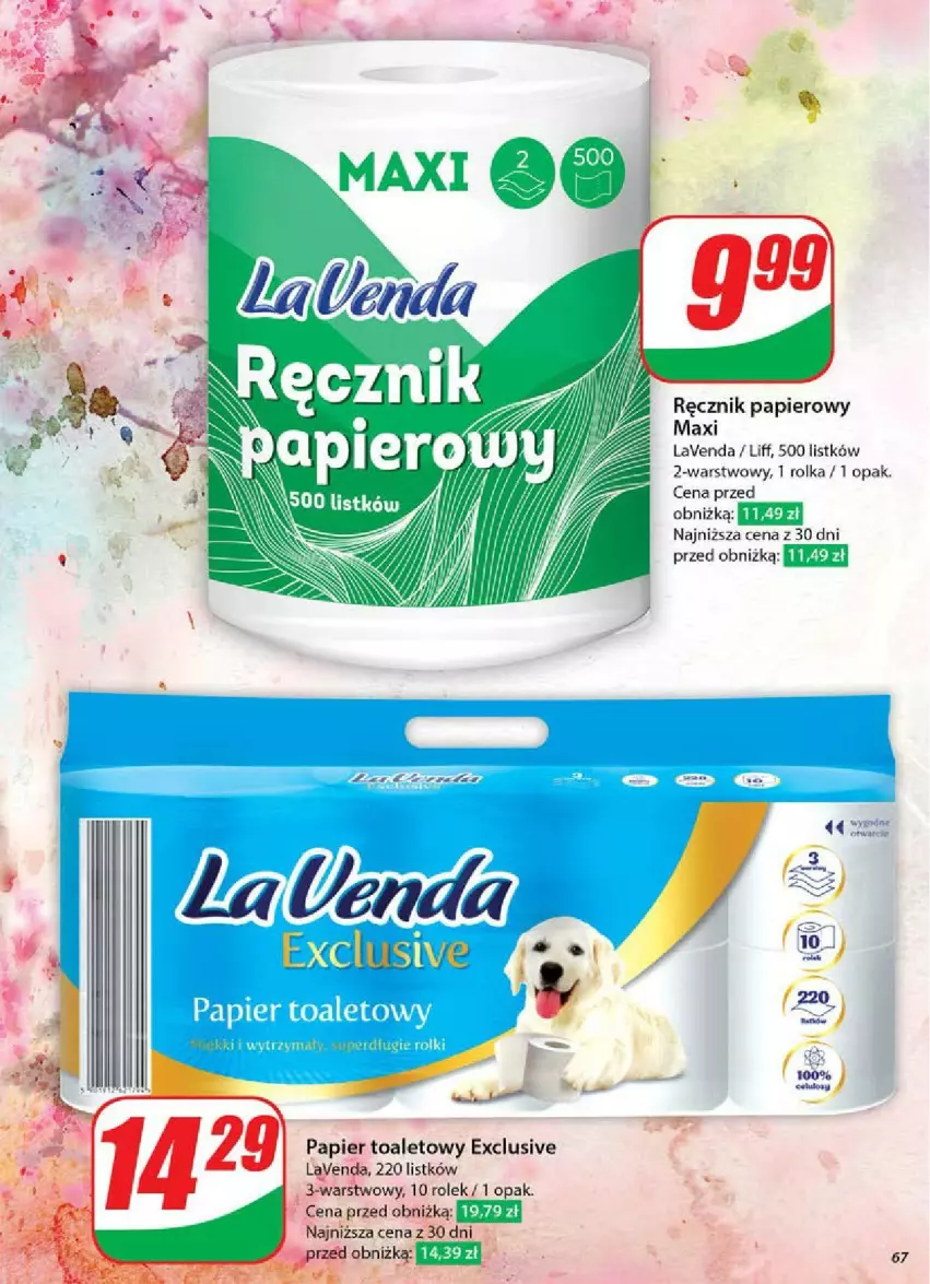 Gazetka promocyjna Dino - ważna 07.05 do 13.05.2025 - strona 64 - produkty: Papier, Ręcznik
