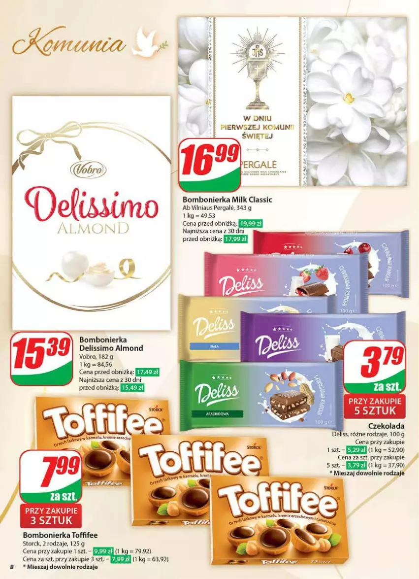 Gazetka promocyjna Dino - ważna 07.05 do 13.05.2025 - strona 69 - produkty: Czekolada, Deliss, Toffifee