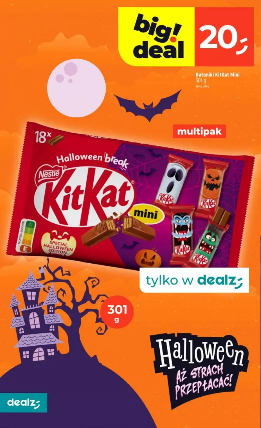 Gazetka promocyjna Dealz - HALLOWEEN - ważna 10.09 do 31.10.2026 - strona 14 - produkty: Baton, Tonik
