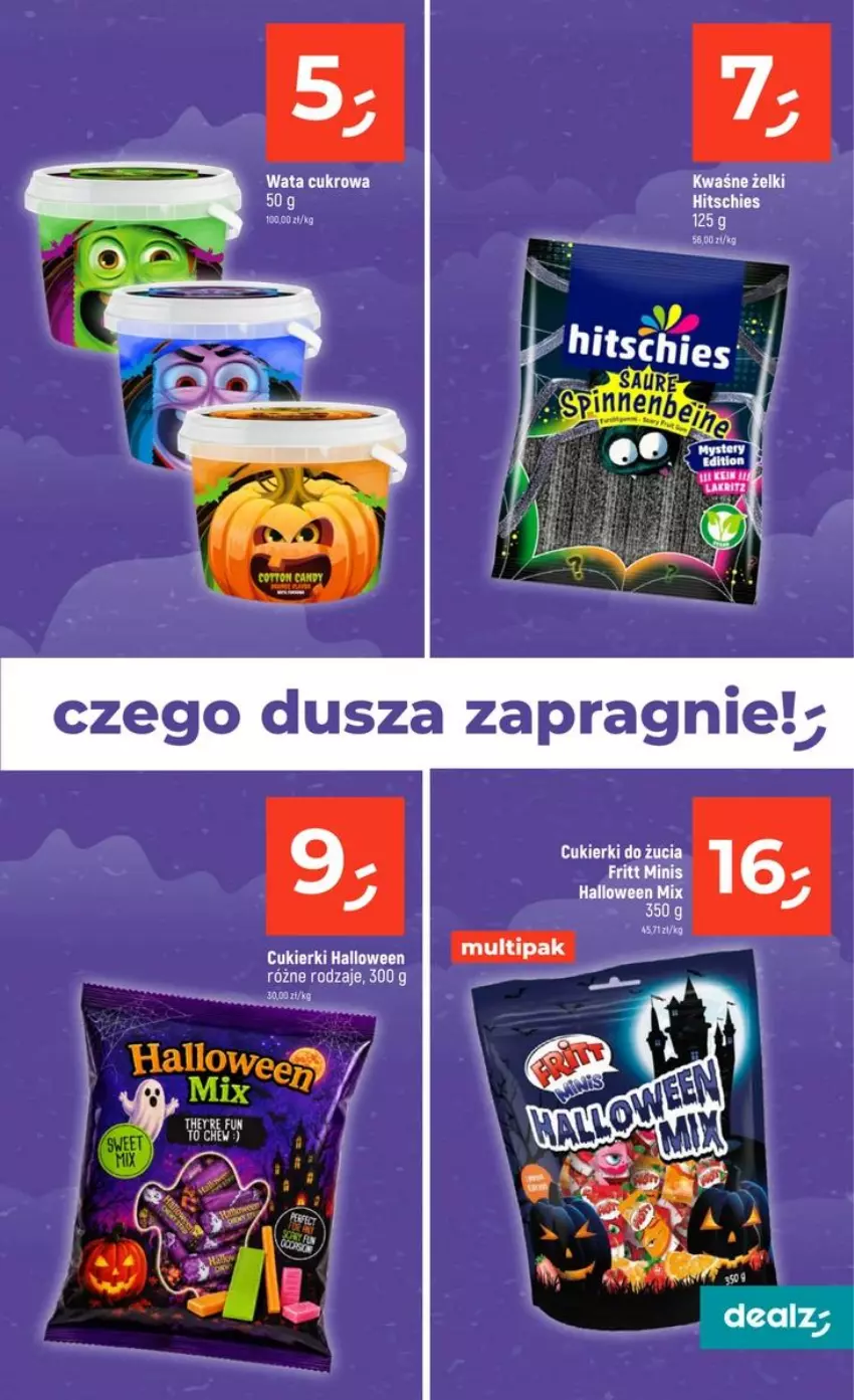Gazetka promocyjna Dealz - HALLOWEEN - ważna 10.09 do 31.10.2026 - strona 17 - produkty: Cukier, Cukierki, Wata cukrowa