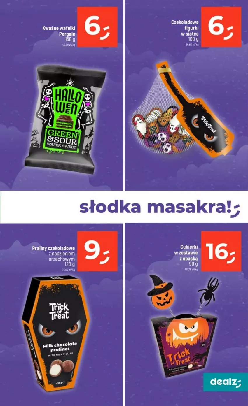 Gazetka promocyjna Dealz - HALLOWEEN - ważna 10.09 do 31.10.2026 - strona 19 - produkty: Cukier, Cukierki, Praliny