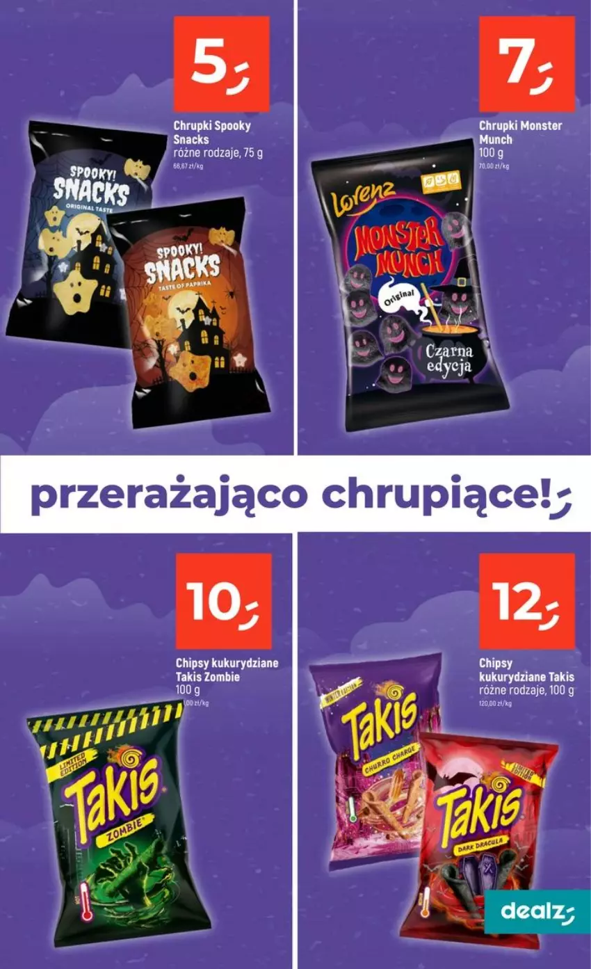Gazetka promocyjna Dealz - HALLOWEEN - ważna 10.09 do 31.10.2026 - strona 23 - produkty: Chipsy, Chrupki, LG