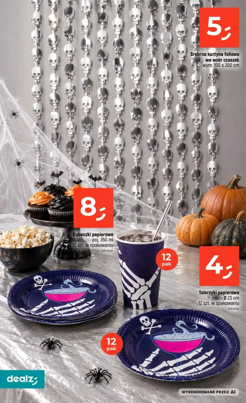 Gazetka promocyjna Dealz - HALLOWEEN - ważna 10.09 do 31.10.2026 - strona 26 - produkty: Papier, Talerz, Talerzyk