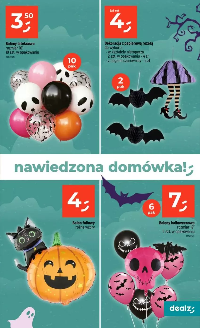 Gazetka promocyjna Dealz - HALLOWEEN - ważna 10.09 do 31.10.2026 - strona 27 - produkty: Balony, Papier, Top
